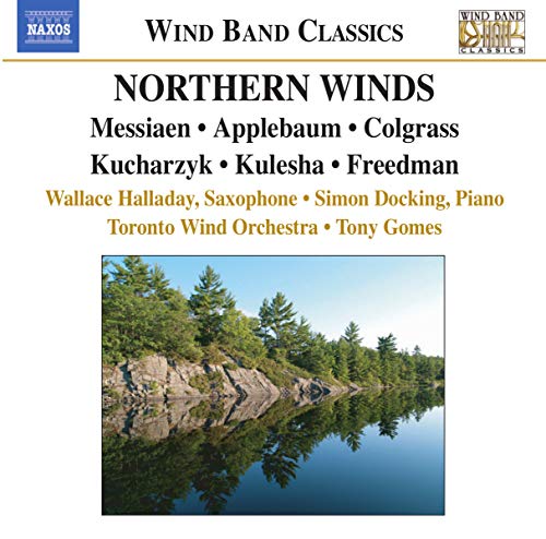 CD cover for “Northern Winds” by Toronto Wogomes, featuring a forest landscape.