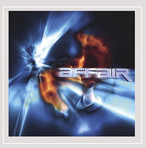 CD cover for Annica’s “Affair” featuring a stylized face in flames.