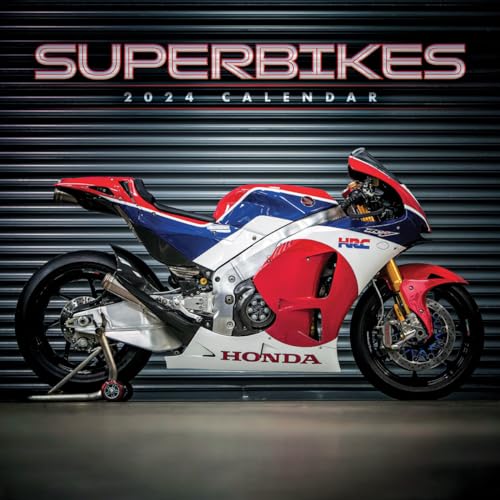 Superbikes Wall Calendar 2024