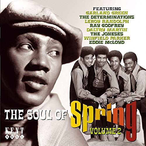 CD cover for “Soul of Spring Vol 2” featuring soul artists.