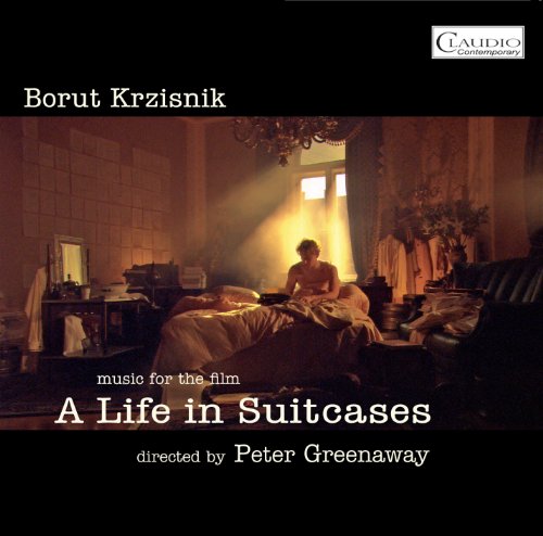 CD cover for "A Life in Suitcases" featuring a bedroom scene.