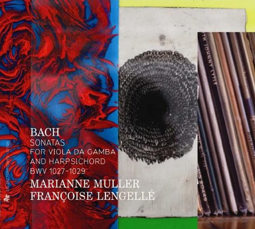 A CD cover featuring a faded image of a viola da gamba.