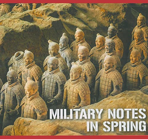 Terracotta Army statues with album title "Military Notes In Spring".