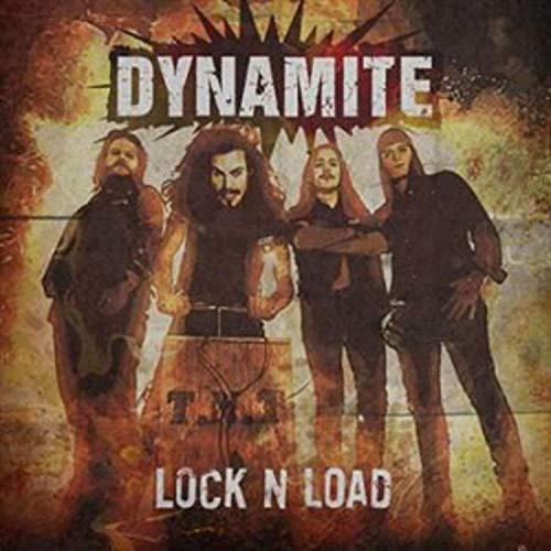 Album cover for Dynamite’s “Lock N Load” featuring four people with long hair.