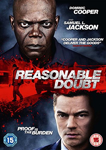 DVD cover for "Reasonable Doubt" featuring Dominic Cooper and Samuel L. Jackson.