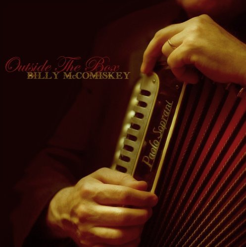 "CD cover featuring a person playing a red Paolo Soprano accordion."