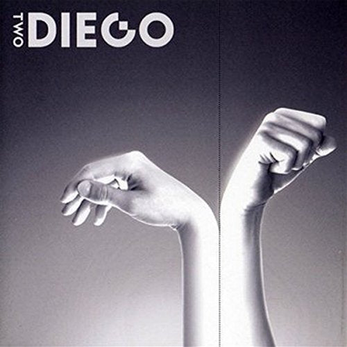 Album cover for "Diego - Two" featuring hands reaching towards each other.