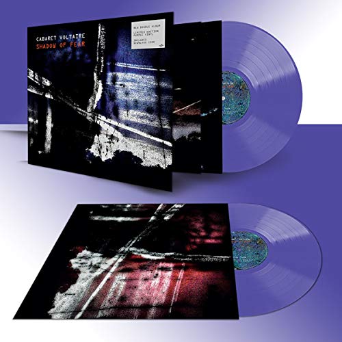 Cabaret Voltaire “Shadow Of Fear” vinyl record, blue and black cover art.
