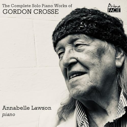 CD cover featuring a portrait of composer Gordon Crosse and pianist Annabelle Lawson.