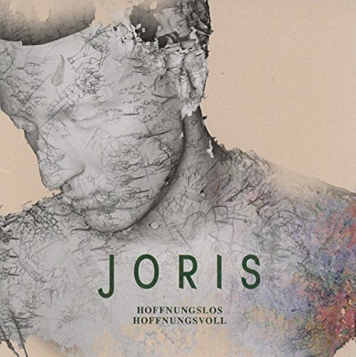 CD cover: grayscale portrait of a man with scribbled lines and text.