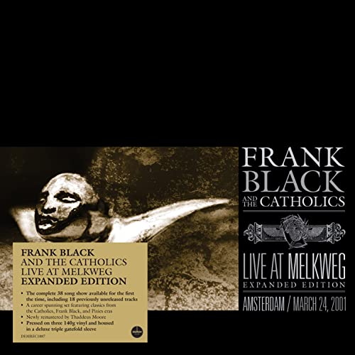 Vinyl record cover for Frank Black and The Catholics’ “Live At Melkweg.”