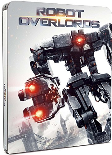 Robot Overlords steelbook Blu-ray case featuring a giant robot over London.