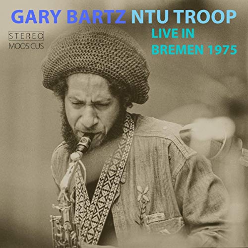 Gary Bartz album cover featuring a portrait of the musician with saxophone.