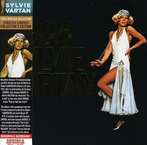 CD cover for Sylvie Vartan’s “Show Sylvie Vartan” featuring a portrait.