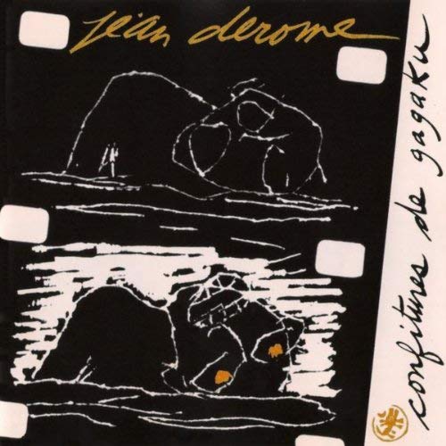 CD cover: black background with white sketch of a reclining figure.