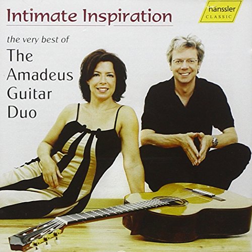 CD cover featuring a man and woman with a guitar, smiling together.