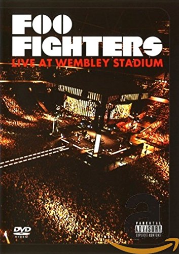 DVD cover for Foo Fightersā āLive At Wembley Stadiumā concert.