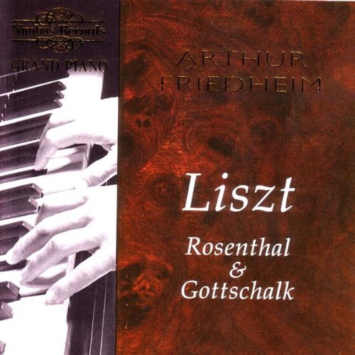 "CD cover with piano keys and hands, dark red background, and white text."