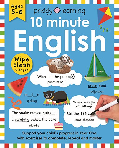 10 Minute English (UK EDITION) (Wipe Clean Workbooks)