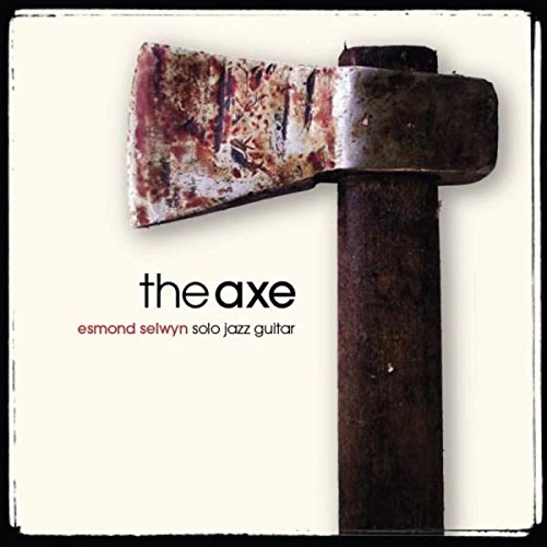 CD cover featuring a rusty axe head against a cream background.