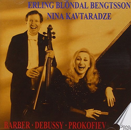 CD cover featuring cellist, pianist, and composers’ names.