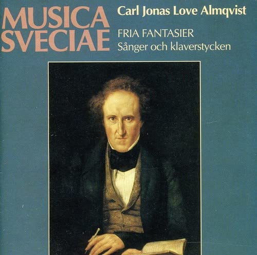 CD cover featuring a portrait of composer Carl Jonas Love Almqvist.