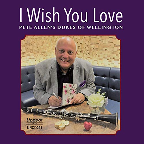 CD cover featuring Pete Allen, clarinet, and a floral arrangement.