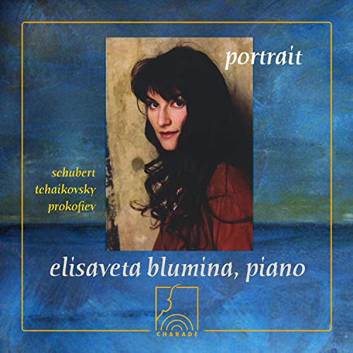 CD cover: Elisaveta Blumina’s portrait, with composers’ names listed.