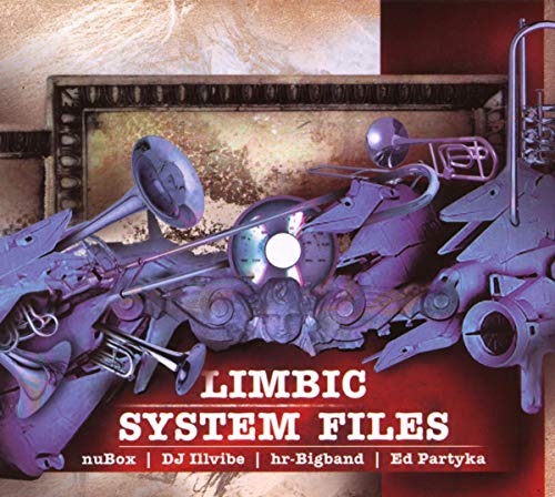CD cover for "Limbic System Files" featuring abstract brass instruments.