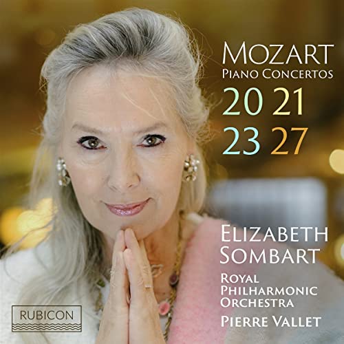 CD cover featuring pianist Elizabeth Sombart with orchestra details.