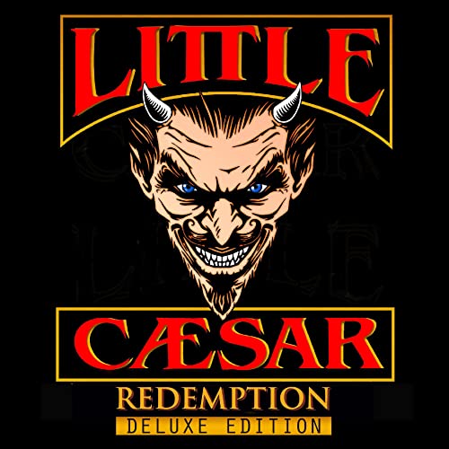 CD cover for Little Caesar’s “Redemption (Deluxe Edition)” featuring a devil illustration.