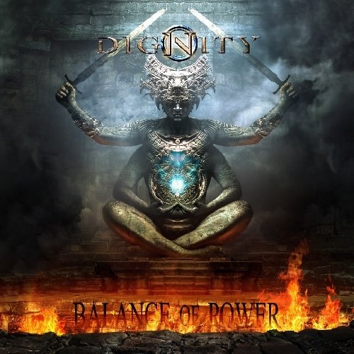 CD cover: Dark figure with multiple arms holding swords, flames below.