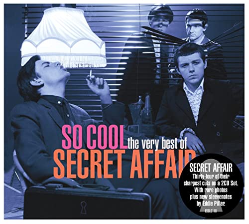 CD cover: men in suits, a lamp, and bold red text "So Cool".