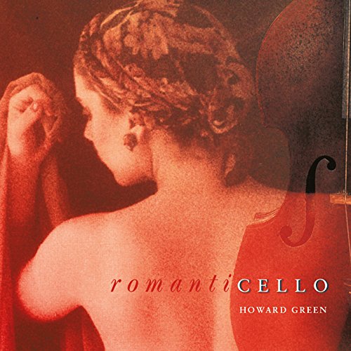 CD cover: woman’s back, cello, and red-toned artwork with text.