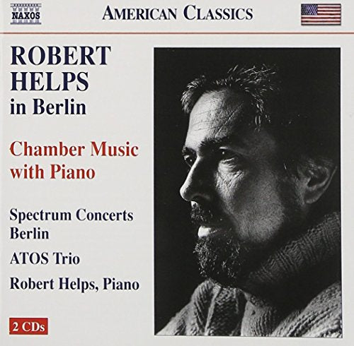 "CD cover with black and white portrait of a man, text describing the album."