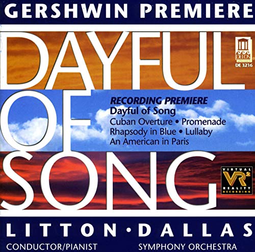 CD cover for "Dayful of Song" by Dallas Symphony Orchestra, featuring a seascape.