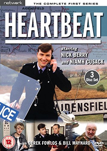 “Heartbeat” DVD cover featuring Nick Berry as a police officer on the phone.