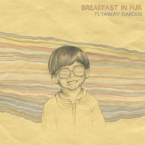 CD cover: watercolor portrait of a smiling child with glasses.