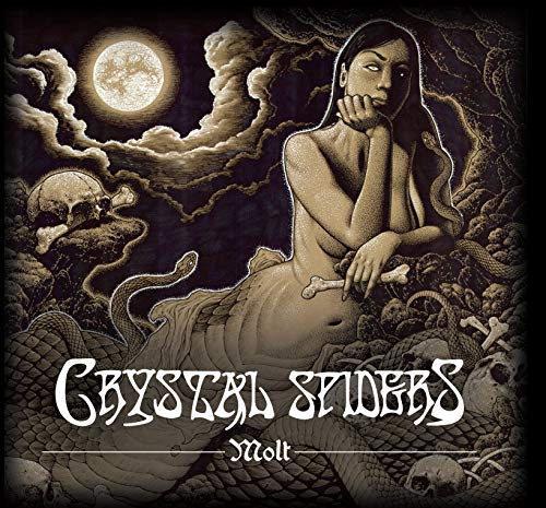 CD cover: woman with snakes, skull, and moon in dark, gothic art.