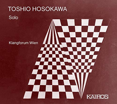 Red CD cover with white checkered pattern and artist/composer names.