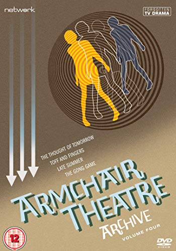 DVD cover for "Armchair Theatre Archive Volume 4" with abstract figures.