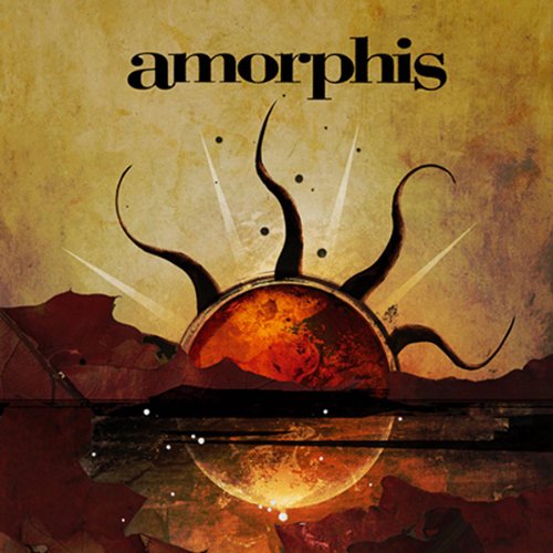 "CD case with 'Amorphis Eclipse' album cover featuring a stylized sun and moon illustration."