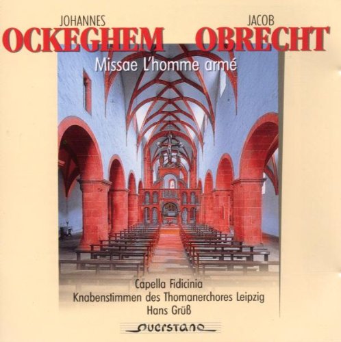 CD cover: interior of a stone church with rows of wooden pews.
