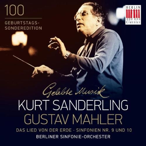 A CD cover featuring a conductor holding a baton, with text and logos.