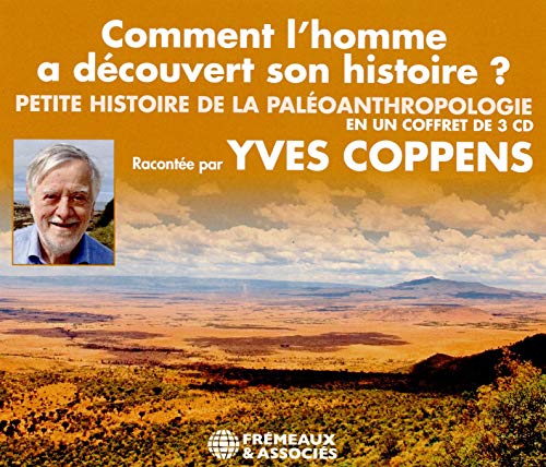 CD cover featuring paleoanthropologist Yves Coppens and a landscape.