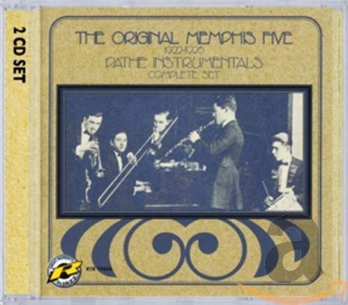 CD case for "The Original Memphis Five" jazz instrumentals, 1922-1926.