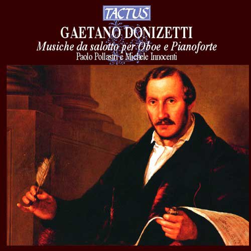 "CD cover featuring a portrait of a man holding a quill and paper."