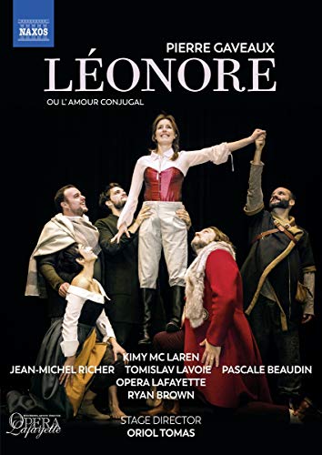 DVD cover for "Gaveaux Leonore" opera featuring performers in costume.
