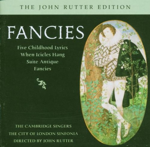Dark green CD cover with Renaissance man illustration and white text.