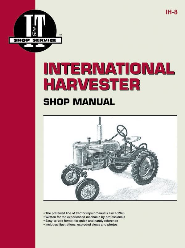 International Harvester (Farmall) Tractor Service Repair Manual (Paperback)